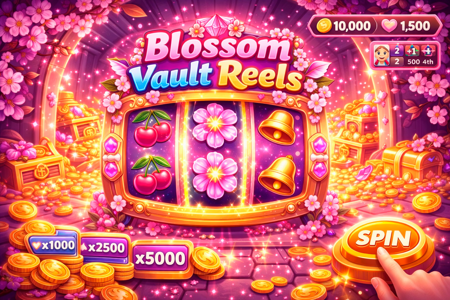 Blossom Vault Reels promotional artwork