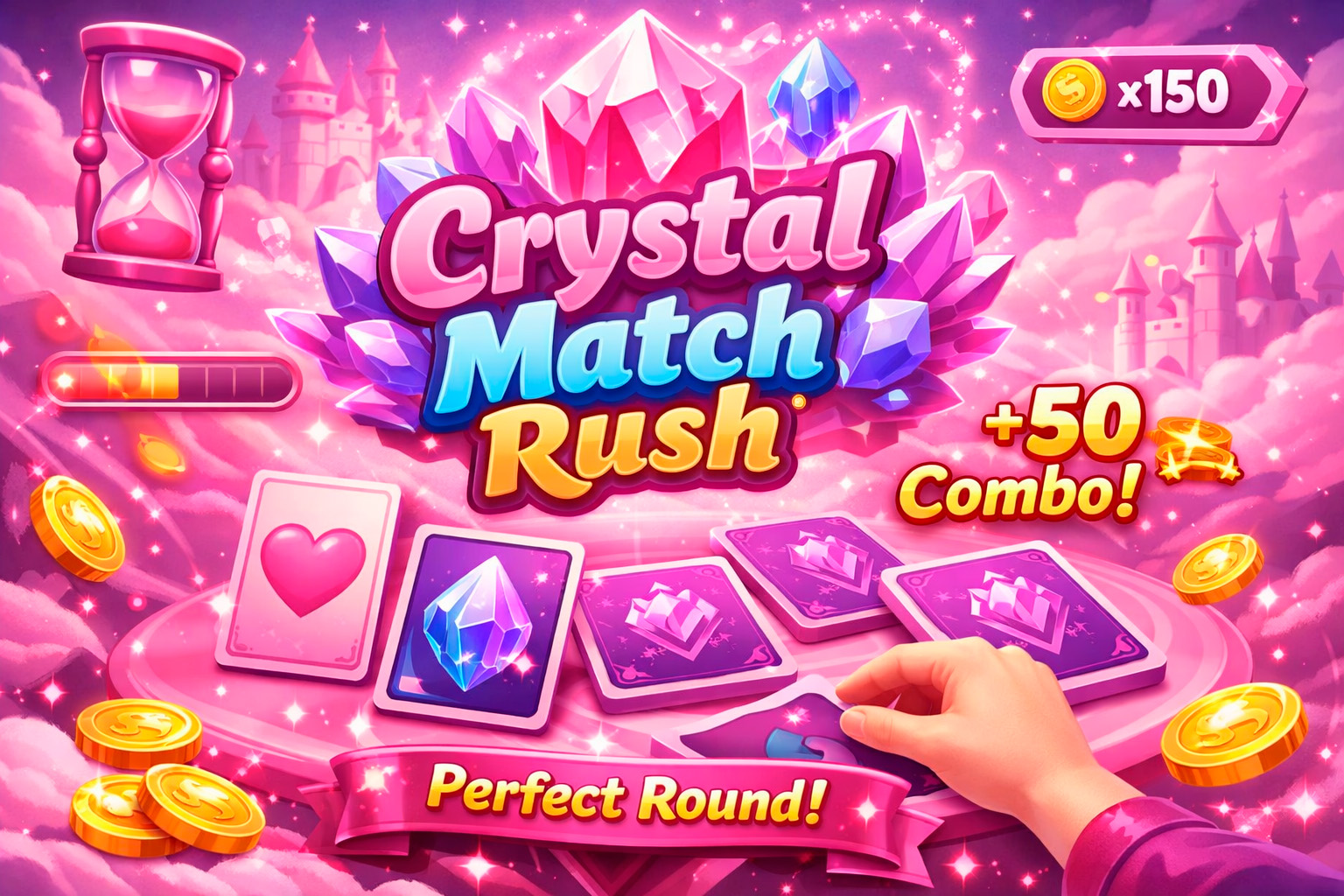 Crystal Match Rush promotional artwork